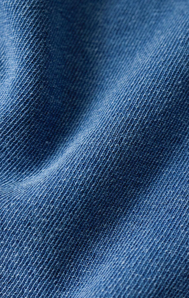 Curran Knit Denim Sweatshirt