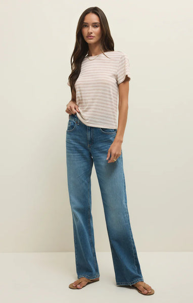 Tourist Airy Striped Tee