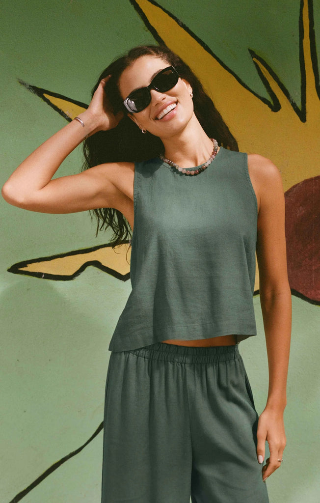 Sloane Linen Tank