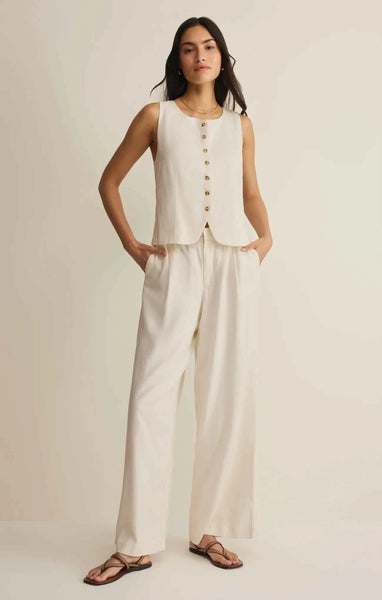 Roman Linen Vest
