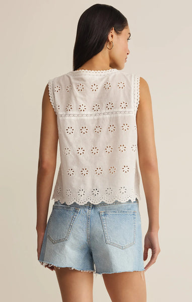 Darcy Eyelet Top