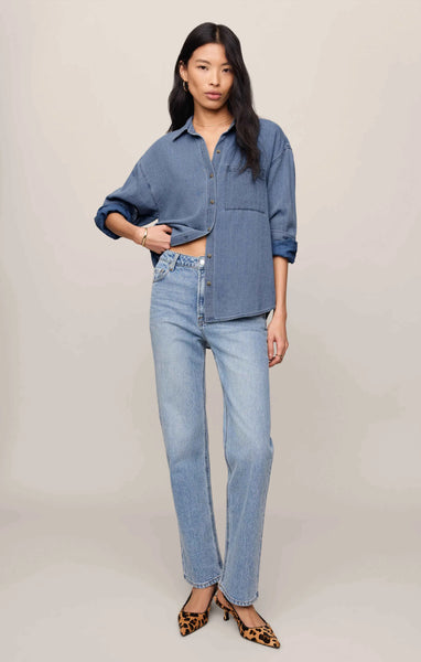 The Perfect Twill Button Up