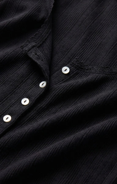 Lainey Pointelle Button Front Tank