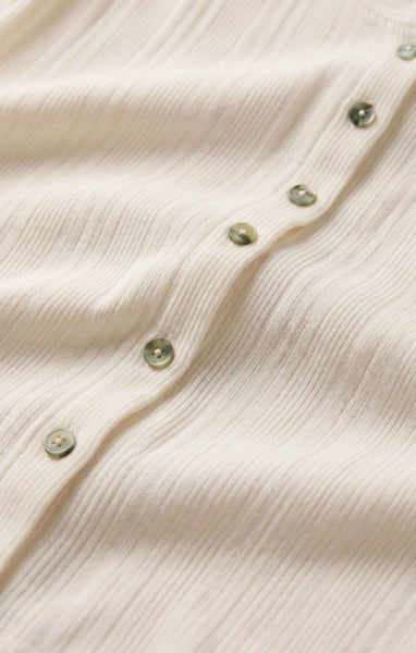 Lainey Pointelle Button Front Tank