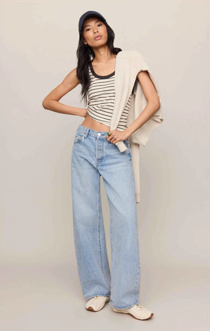 Rowe Striped Scoop Tank