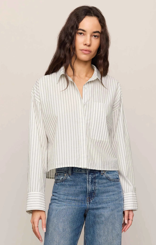 Favorite Striped Button Up