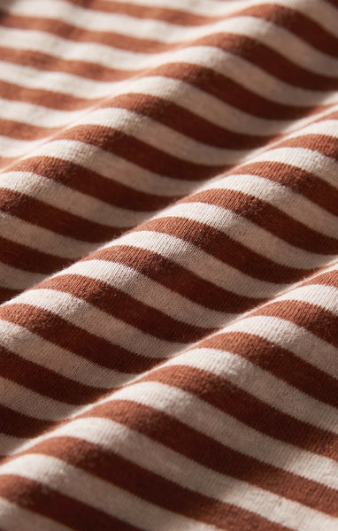Junie Long Sleeve Stripe Slub Tee