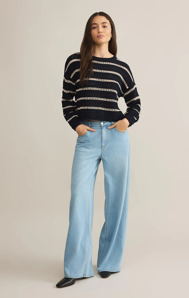 ESTERO STRIPE SWEATER