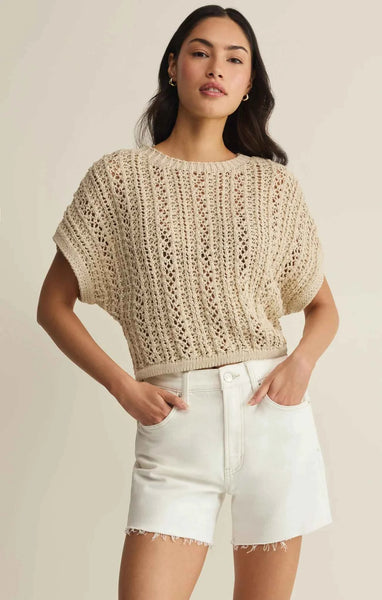 Ballast Crochet Sweater Top