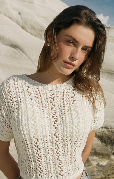 Ballast Crochet Sweater Top