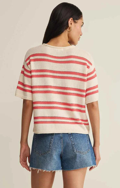 Prado Stripe Sweater Tee