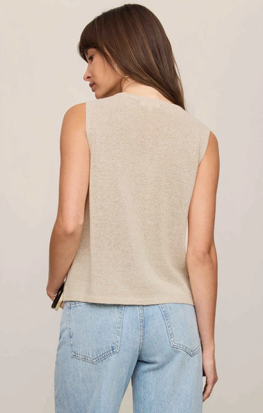 Syd Linen Knit Tank Vest
