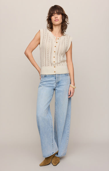 Cabot Crochet Vest