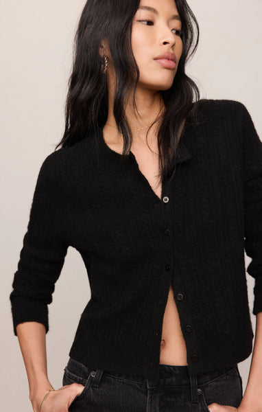 Medina Pointelle Cardigan