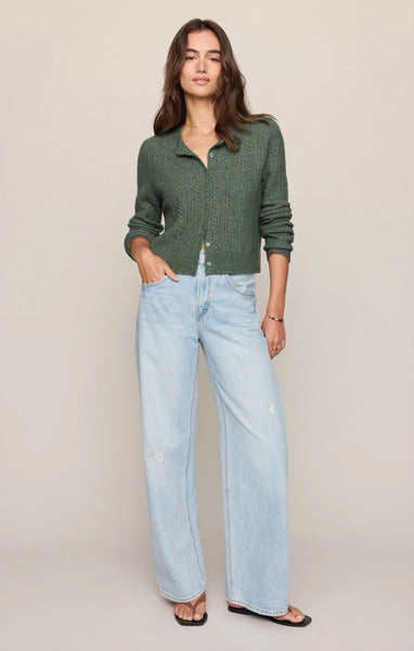 Medina Pointelle Cardigan