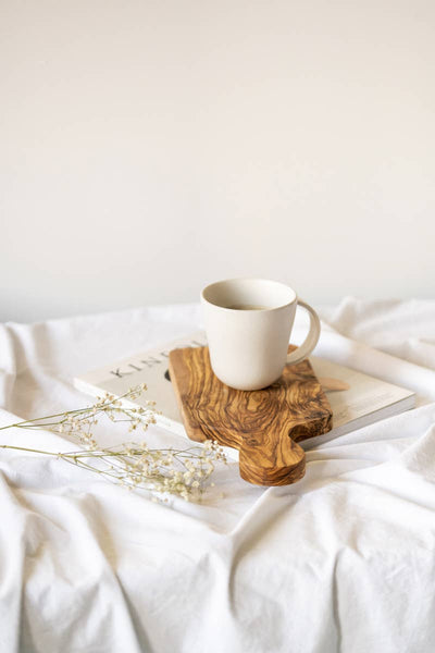 Handcrafted Stoneware Coffee & Tea Mug | Osun 10 oz: Matte Black