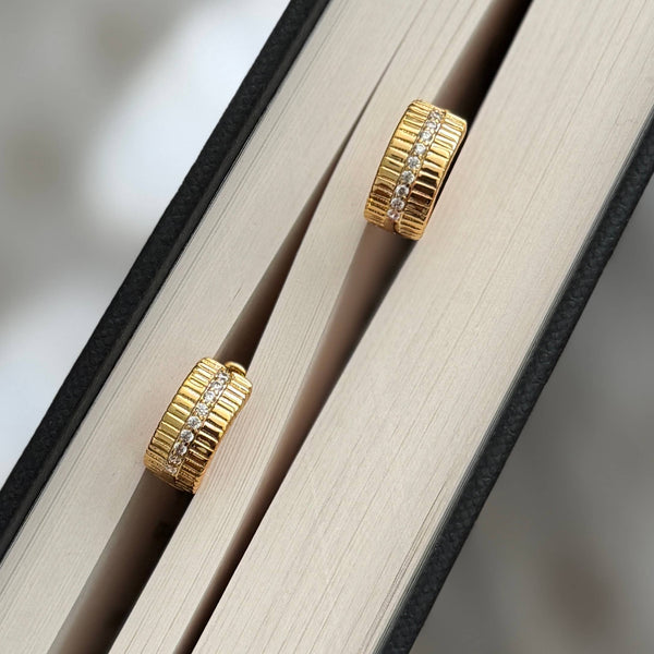 Sunny Chunky Huggies- Gold