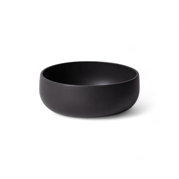 Handmade Stoneware Appetizer Bowl | Coupelle Ewa 34 Oz: Matte White