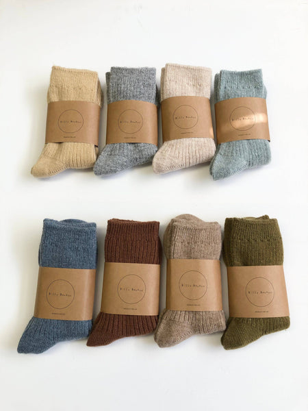 ICELAND WOOL SOCKS - neutral: Gray mélange