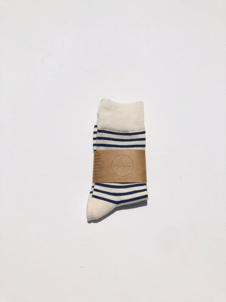COLOR STRIPE SOCKS: Burgundy