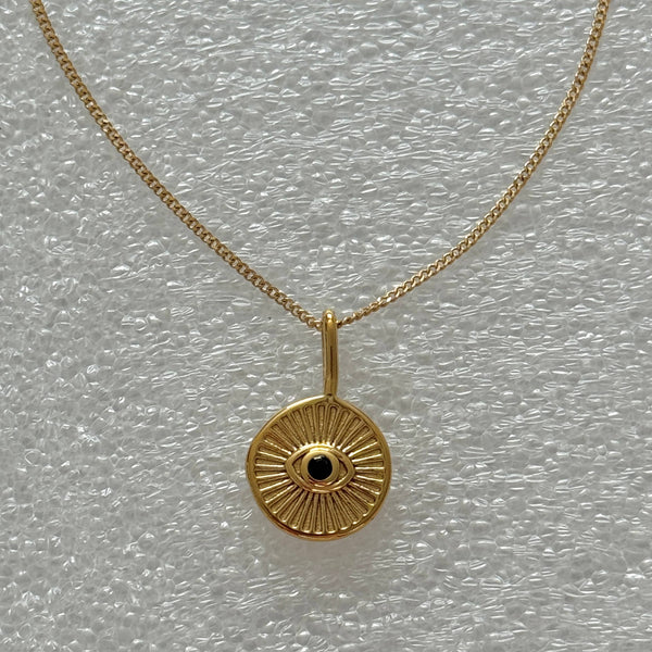 Large Evil Eye 2.0 Necklace - Gold