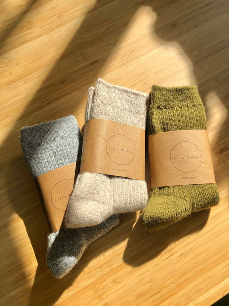 ICELAND WOOL SOCKS - neutral: Gray mélange