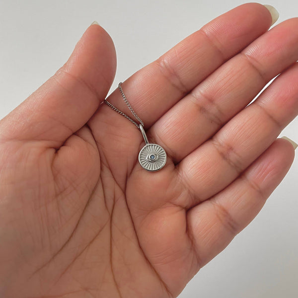 Evil Eye 2.0 Necklace- Silver