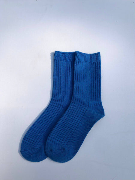 ICELAND WOOL SOCKS - crystal bright: Violet / M/L