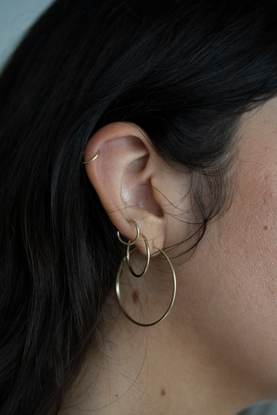 Petite Hoops 9mm