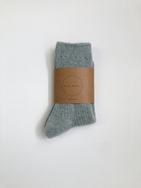 ICELAND WOOL SOCKS - neutral: Gray mélange