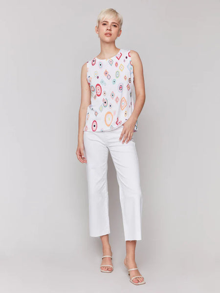 Printed Organic Cotton Sleeveless Top (Copy)