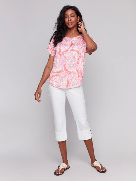 Tie Dye Dolman Top