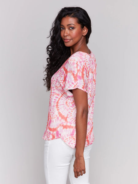 Tie Dye Dolman Top