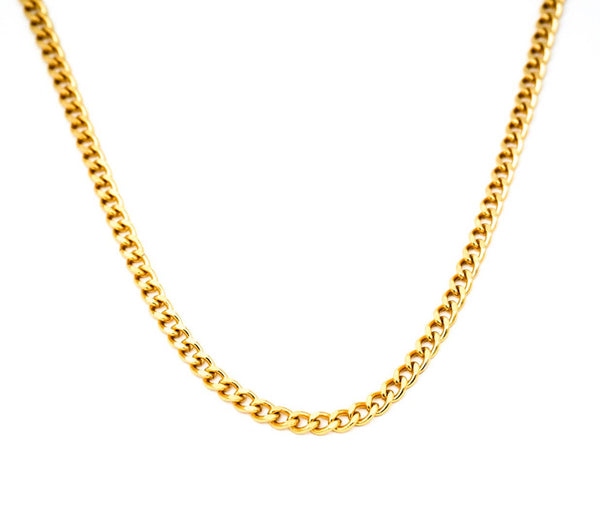 The Elliot Mini Chain Necklace: 14"