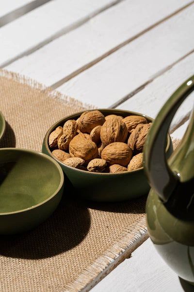 Handmade Stoneware Tapas Bowl | Ewa 5.9": Matte White