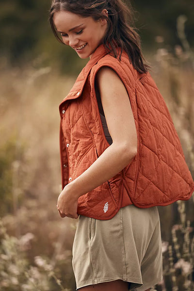 QUINN QUILTED PUFFER VEST