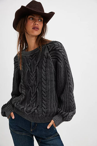 FRANKIE CABLE SWEATER