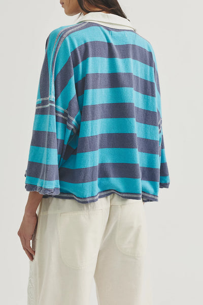 Auggie Oversized Polo Tee