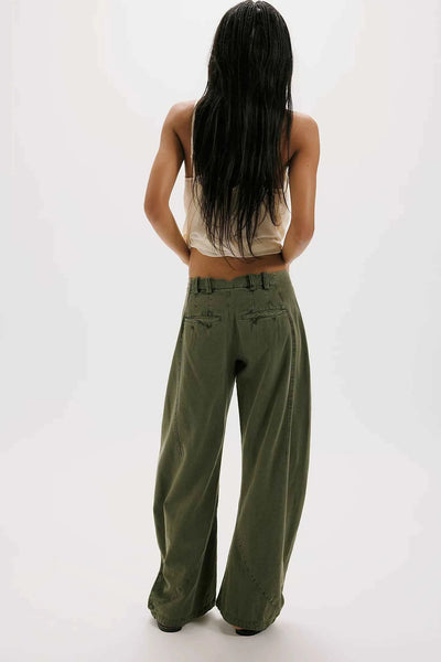 Spotlight Washed Barrel Chino Trousers