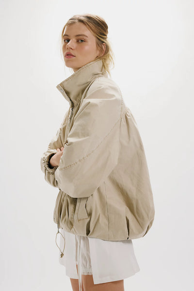 Chelsea Funnel-Neck Jacket