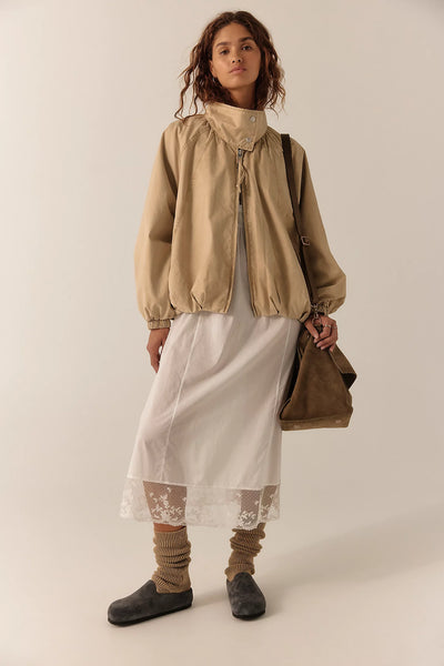 Chelsea Funnel-Neck Jacket