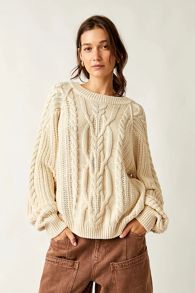 FRANKIE CABLE SWEATER