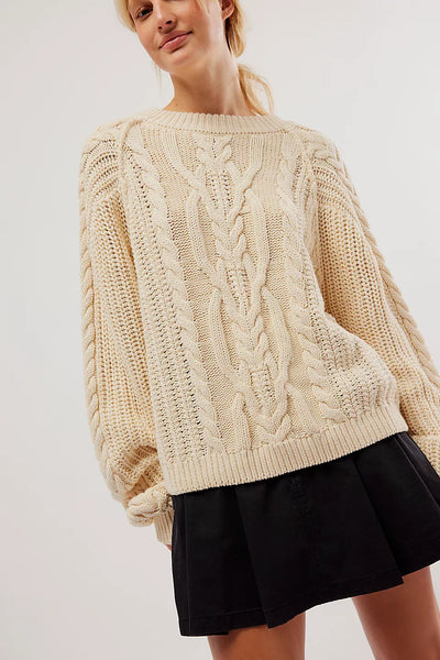 FRANKIE CABLE SWEATER