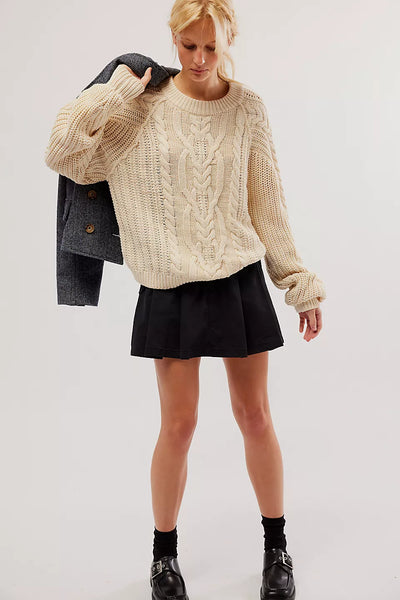 FRANKIE CABLE SWEATER