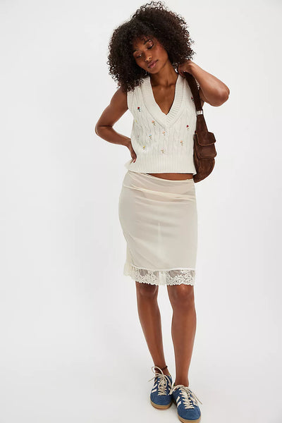 Plumeria Floral Vest