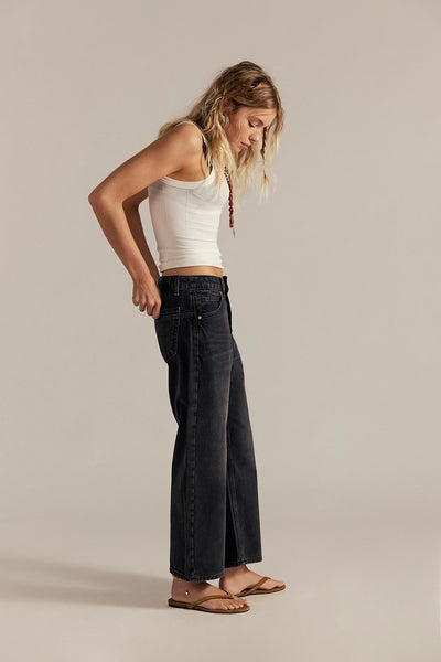 Deep Trance Dropped Boyfriend Jeans