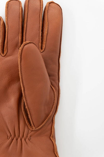 COLWOOD LEATHER GLOVES - Camel