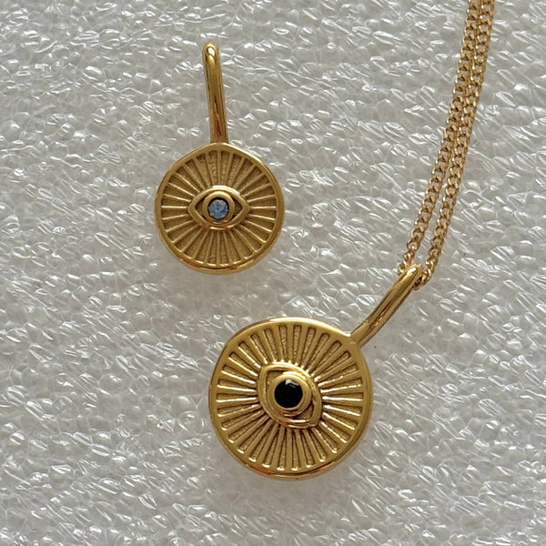 Large Evil Eye 2.0 Necklace - Gold