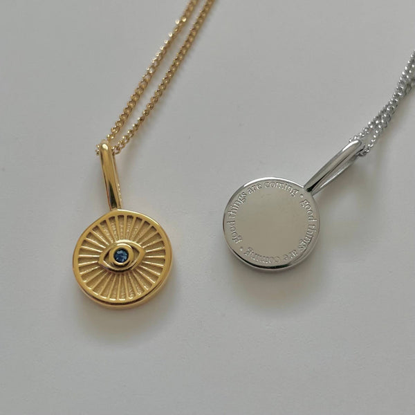 Evil Eye 2.0 Necklace- Silver