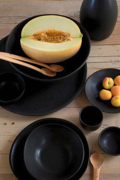 Organic Shaped Dinnerware Set - 16 Pieces: Matte White